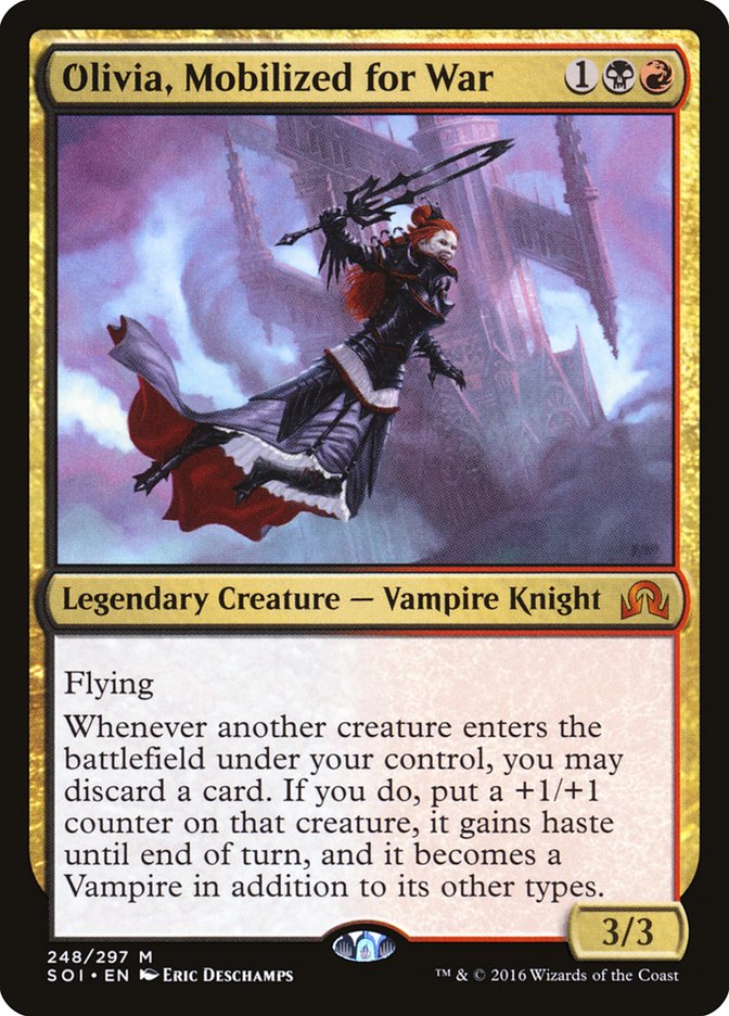 Olivia, Mobilized for War [Shadows over Innistrad] | Gate City Games LLC