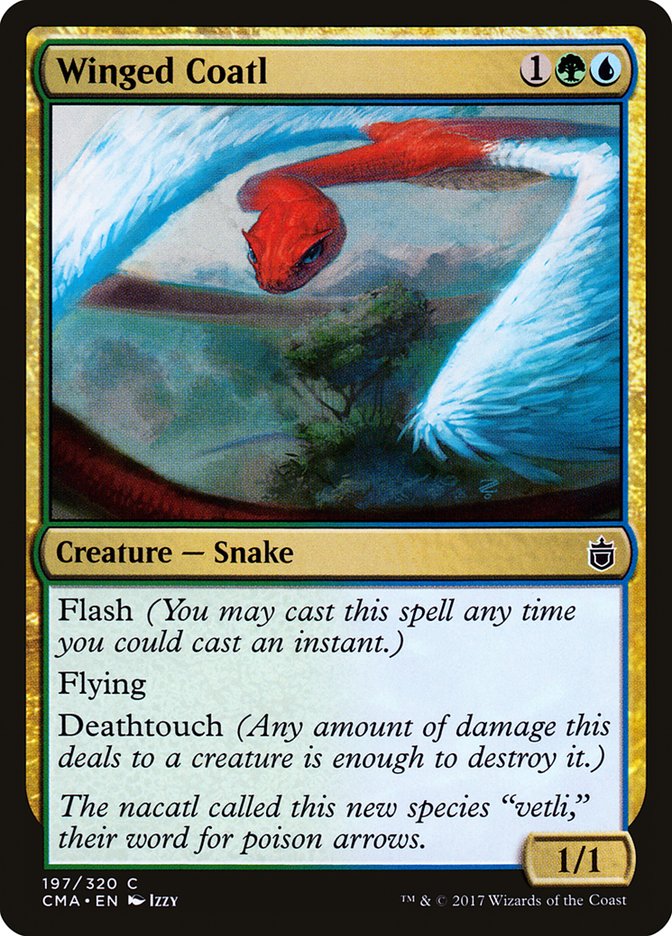 Winged Coatl [Commander Anthology] | Gate City Games LLC
