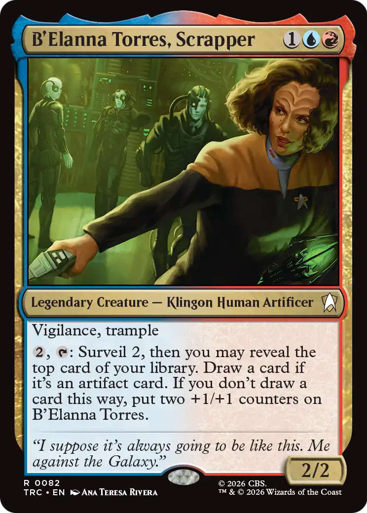 B'Elanna Torres, Scrapper (Surge Foil) [Star Trek Commander] | Gate City Games LLC