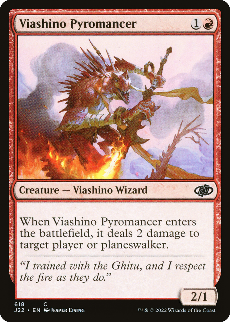 Viashino Pyromancer [Jumpstart 2022] | Gate City Games LLC