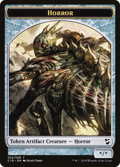 Inkling // Horror Double-Sided Token [The List] | Gate City Games LLC