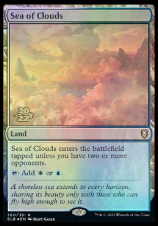 Sea of Clouds [Commander Legends: Battle for Baldur's Gate Prerelease Promos] | Gate City Games LLC