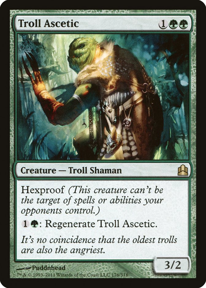 Troll Ascetic [Commander 2011] | Gate City Games LLC
