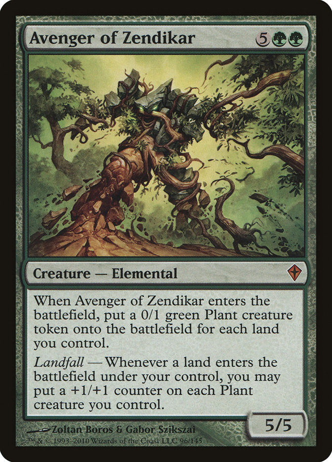 Avenger of Zendikar [Worldwake] | Gate City Games LLC