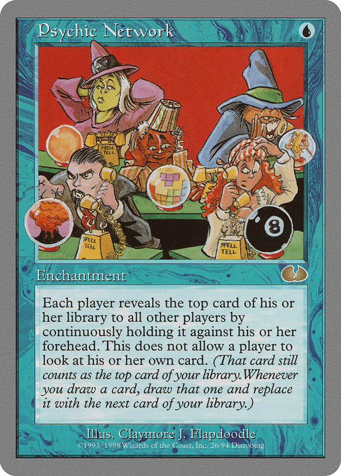 Psychic Network [Unglued] | Gate City Games LLC