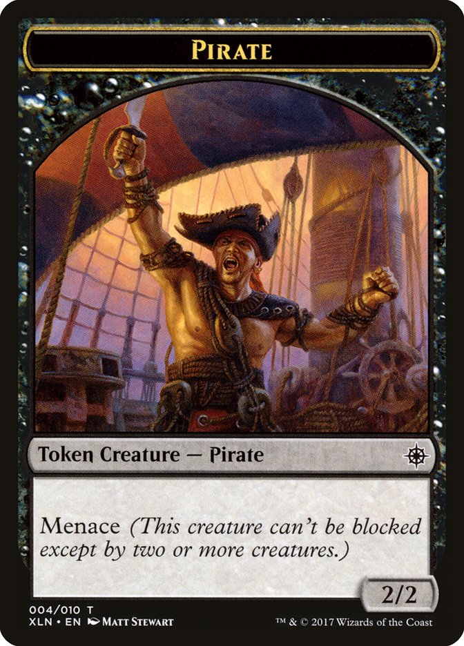 Pirate Token [Ixalan Tokens] | Gate City Games LLC