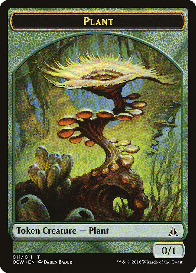 Plant Token [Oath of the Gatewatch Tokens] | Gate City Games LLC