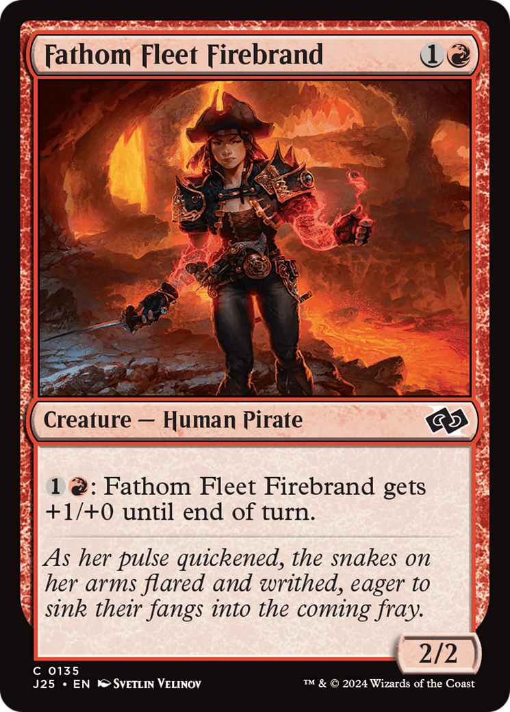 Fathom Fleet Firebrand [Foundations Jumpstart] | Gate City Games LLC