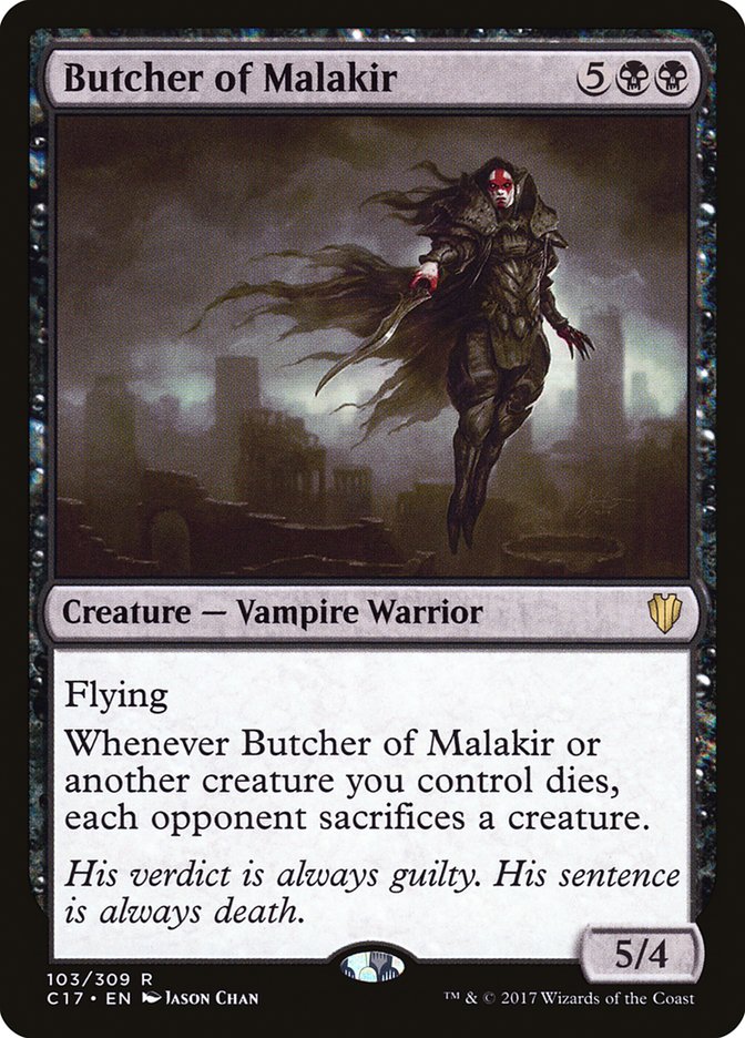 Butcher of Malakir [Commander 2017] | Gate City Games LLC