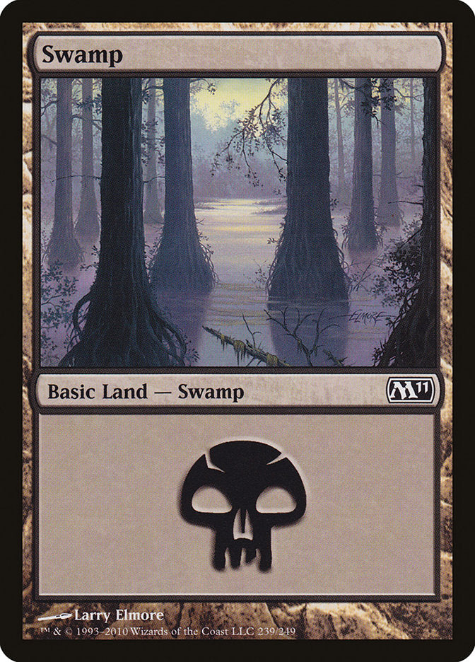 Swamp (239) [Magic 2011] | Gate City Games LLC