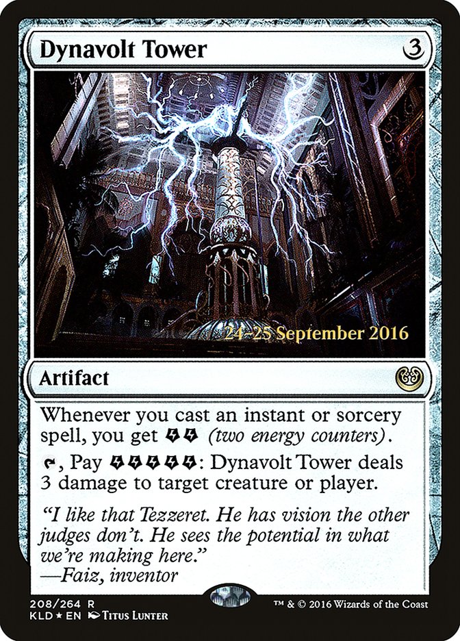 Dynavolt Tower [Kaladesh Prerelease Promos] | Gate City Games LLC