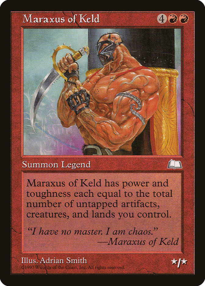 Maraxus of Keld [Weatherlight] | Gate City Games LLC