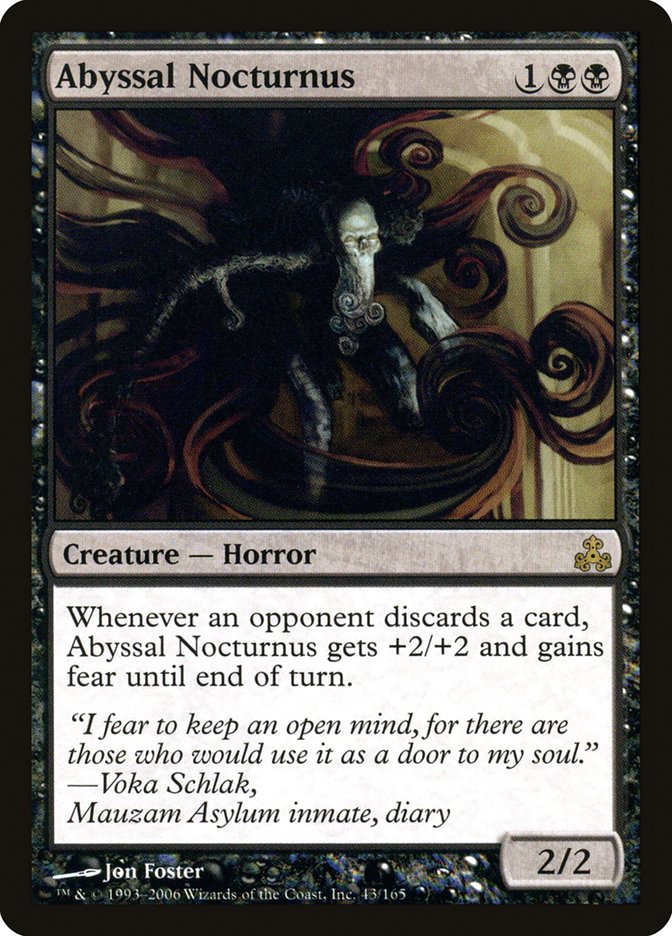 Abyssal Nocturnus [Guildpact] | Gate City Games LLC