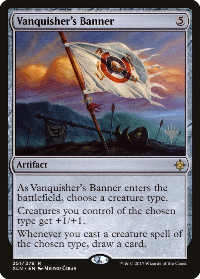 Vanquisher's Banner (Promo Pack) [Ixalan Promos] | Gate City Games LLC