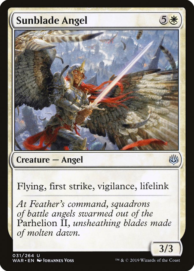 Sunblade Angel [War of the Spark] | Gate City Games LLC