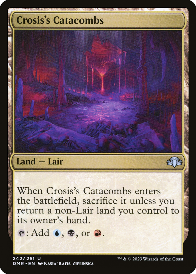Crosis's Catacombs [Dominaria Remastered] | Gate City Games LLC