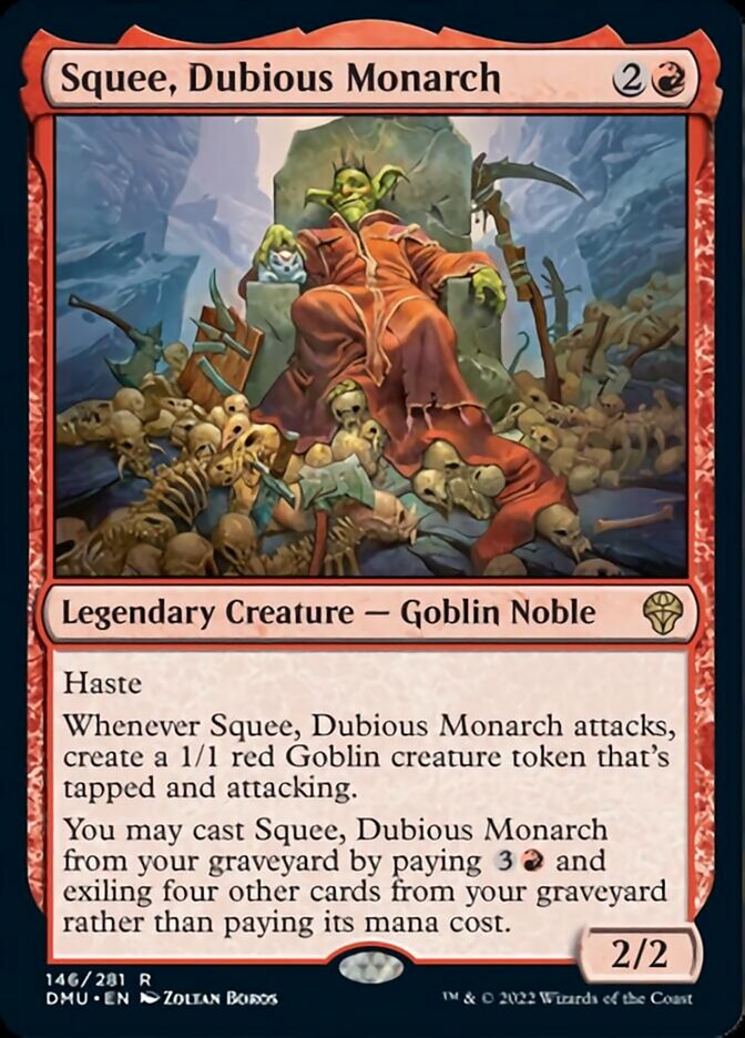 Squee, Dubious Monarch [Dominaria United] | Gate City Games LLC