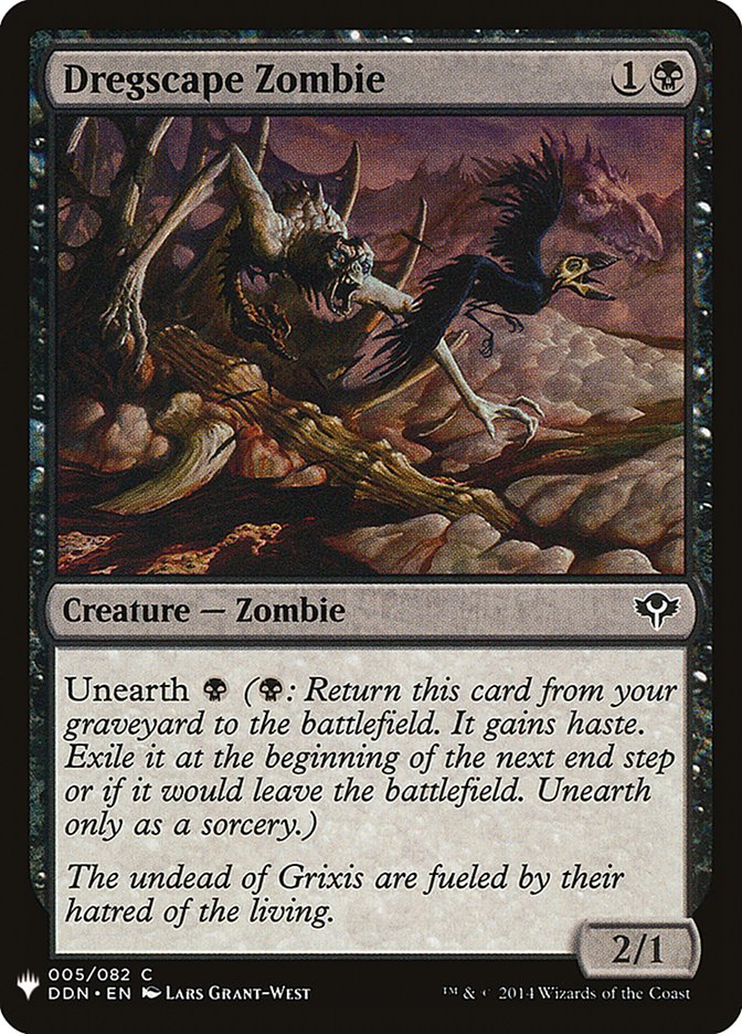 Dregscape Zombie [Mystery Booster] | Gate City Games LLC