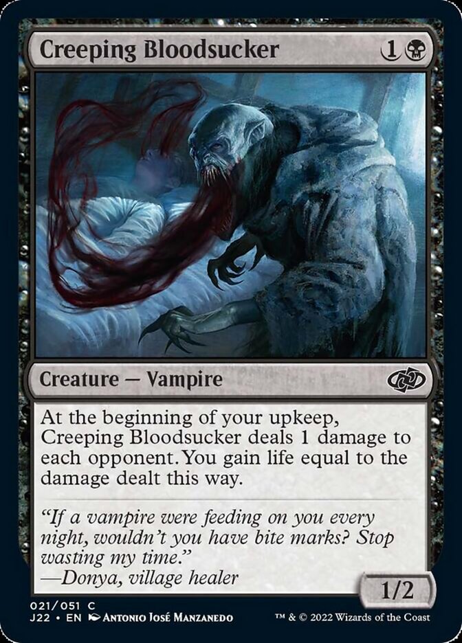 Creeping Bloodsucker [Jumpstart 2022] | Gate City Games LLC