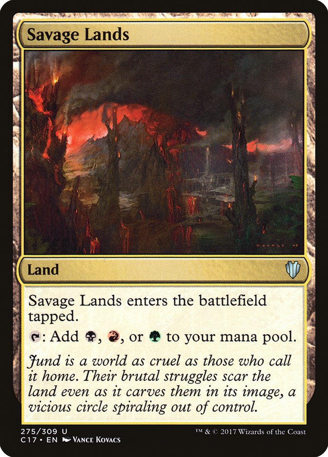 Savage Lands [Commander 2017] | Gate City Games LLC