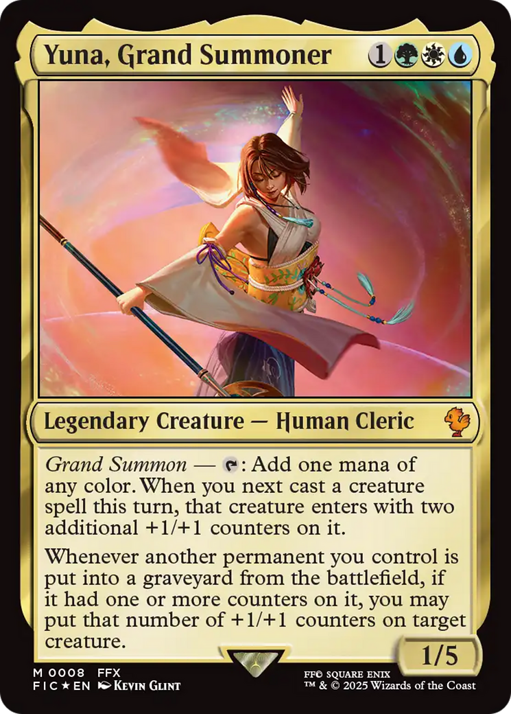 Yuna, Grand Summoner [FINAL FANTASY Commander] | Gate City Games LLC