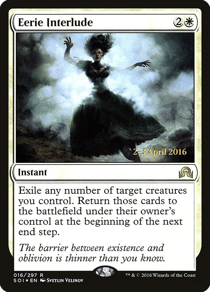 Eerie Interlude [Shadows over Innistrad Prerelease Promos] | Gate City Games LLC