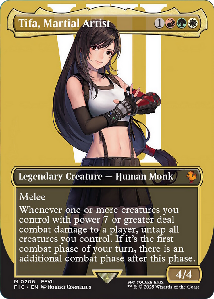 Tifa, Martial Artist (Borderless) [FINAL FANTASY Commander] | Gate City Games LLC