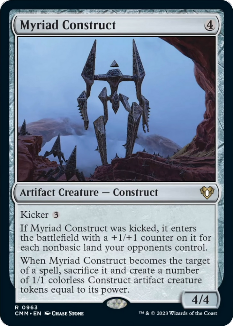 Myriad Construct [Commander Masters] | Gate City Games LLC