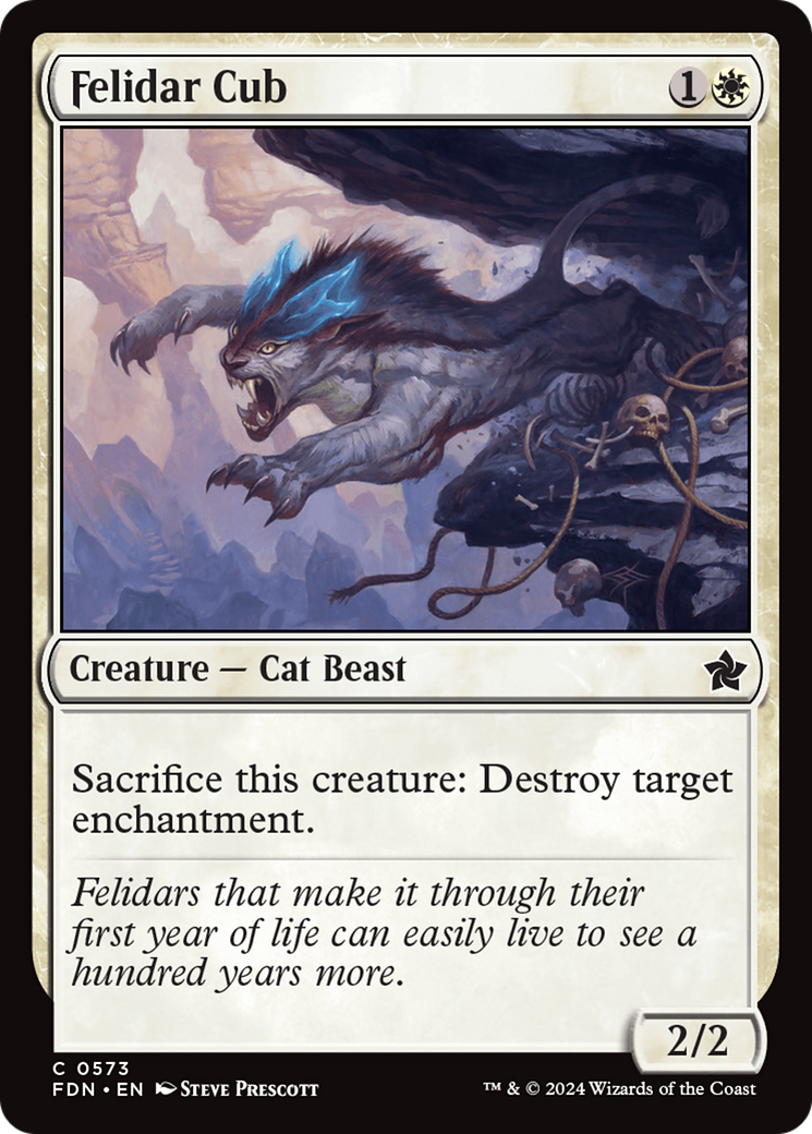 Felidar Cub [Foundations] | Gate City Games LLC