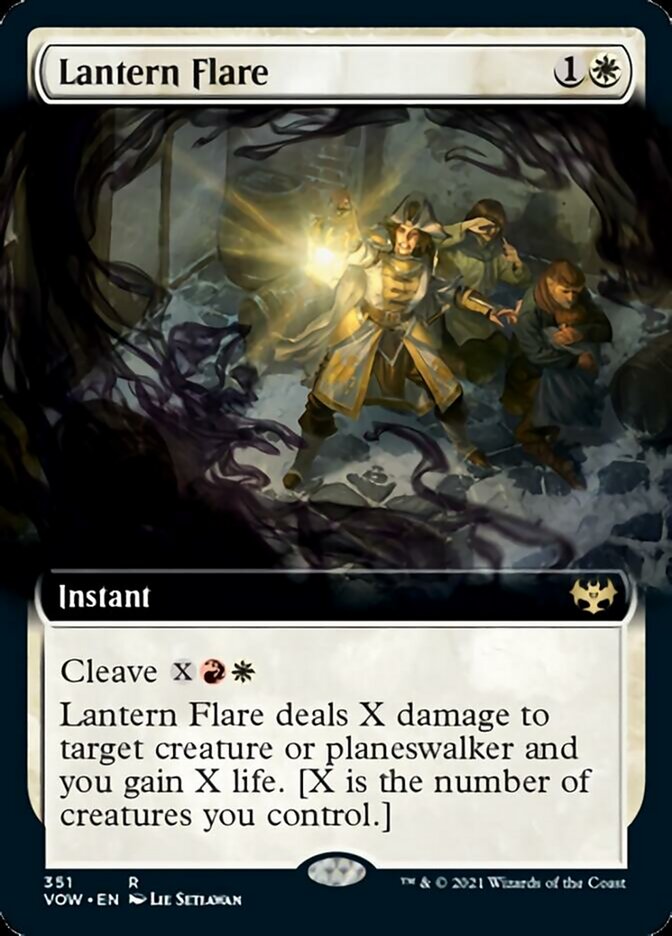 Lantern Flare (Extended Art) [Innistrad: Crimson Vow] | Gate City Games LLC