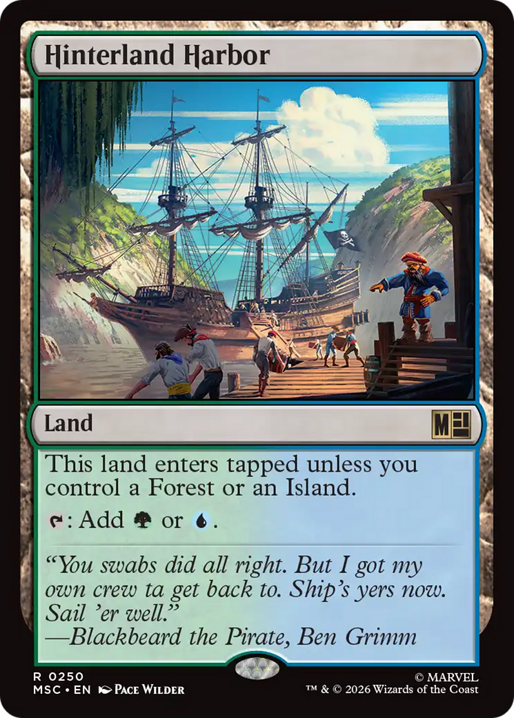 Hinterland Harbor (Surge Foil) [Marvel Super Heroes Commander] | Gate City Games LLC