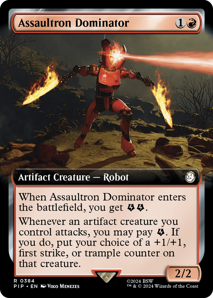 Assaultron Dominator (Extended Art) [Fallout] | Gate City Games LLC