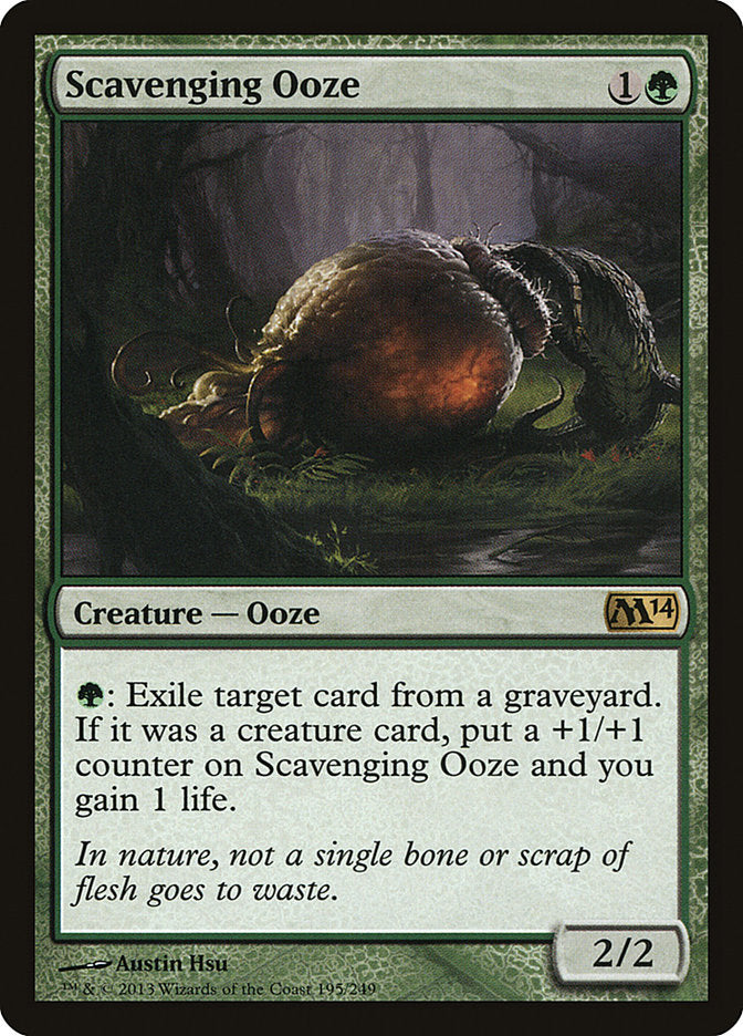 Scavenging Ooze [Magic 2014] | Gate City Games LLC