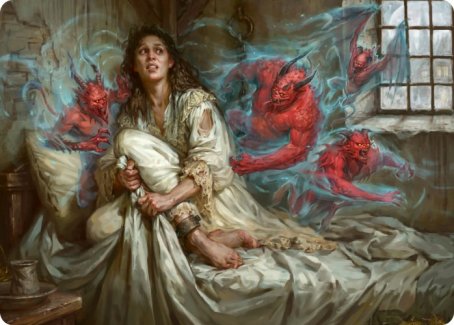 Eruth, Tormented Prophet Art Card [Innistrad: Crimson Vow Art Series] | Gate City Games LLC