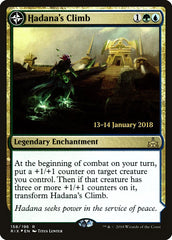 Hadana's Climb // Winged Temple of Orazca [Rivals of Ixalan Prerelease Promos] | Gate City Games LLC