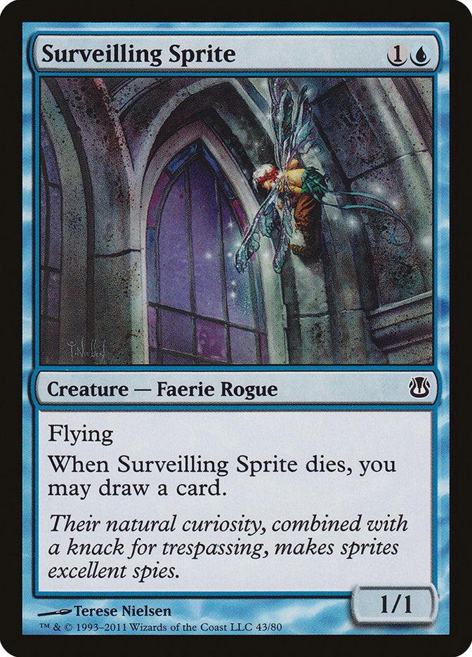 Surveilling Sprite [Duel Decks: Ajani vs. Nicol Bolas] | Gate City Games LLC