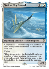 Yorion, Sky Nomad (White Border) [Mystery Booster 2] | Gate City Games LLC