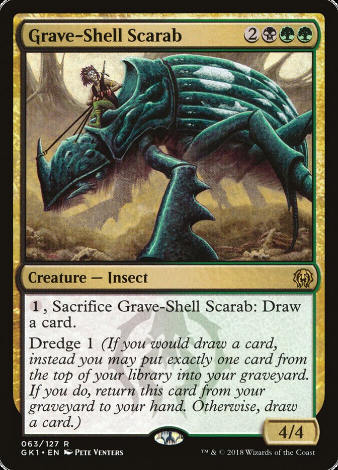 Grave-Shell Scarab [Guilds of Ravnica Guild Kit] | Gate City Games LLC