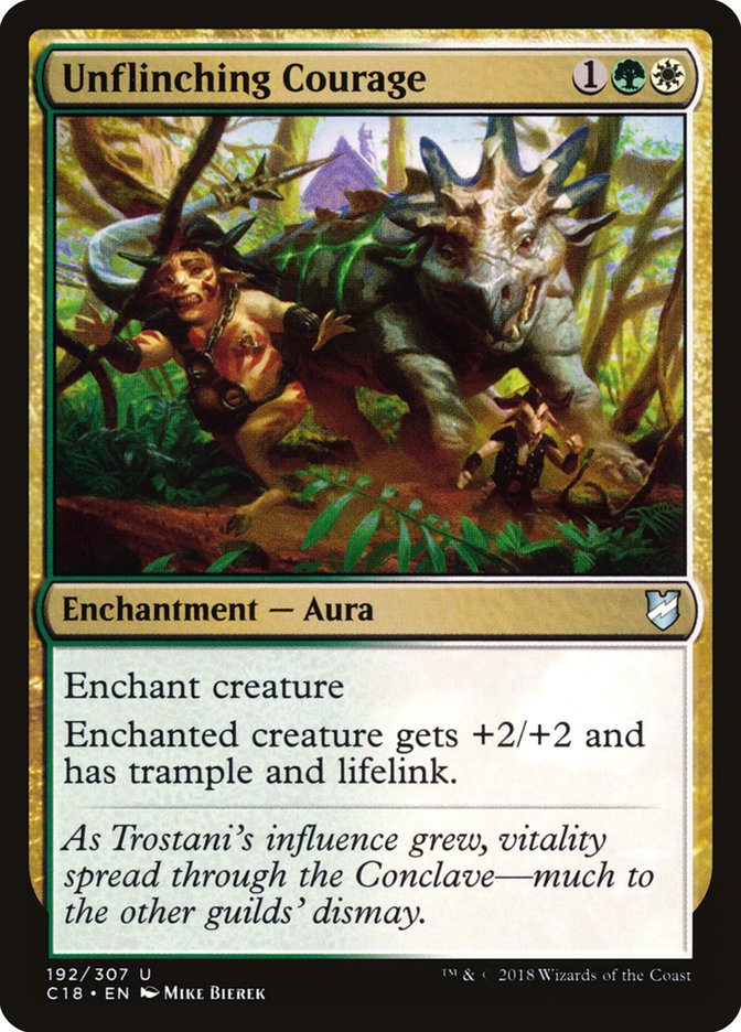 Unflinching Courage [Commander 2018] | Gate City Games LLC