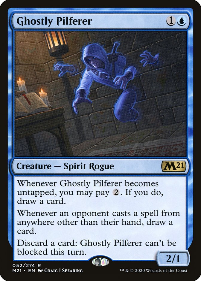 Ghostly Pilferer [Core Set 2021] | Gate City Games LLC