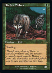 Timber Wolves (Retro) [30th Anniversary Edition] | Gate City Games LLC