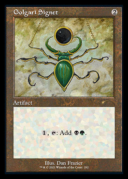 Golgari Signet (Retro) [Secret Lair Drop Series] | Gate City Games LLC