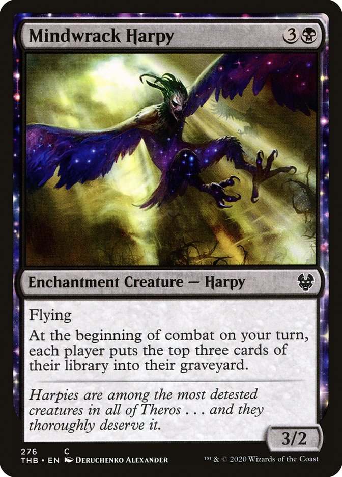 Mindwrack Harpy [Theros Beyond Death] | Gate City Games LLC