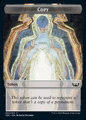 Manifest // Copy Double-Sided Token [Streets of New Capenna Commander Tokens] | Gate City Games LLC