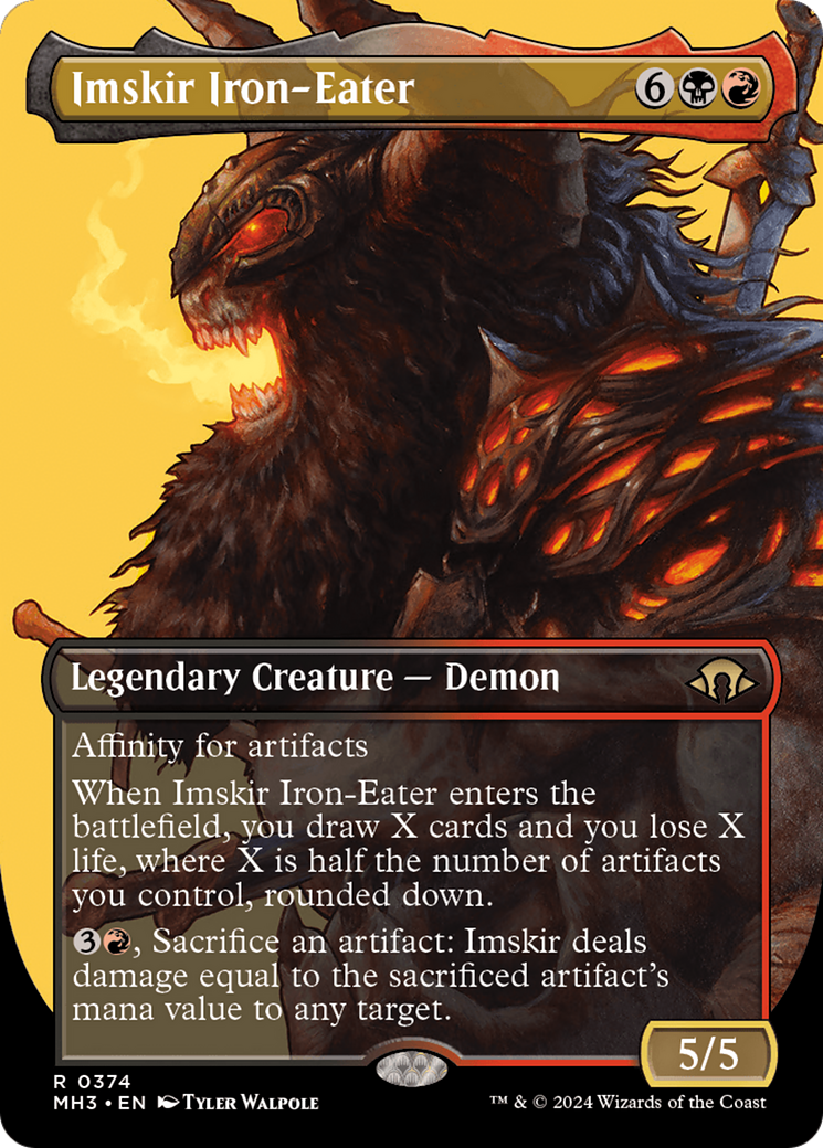 Imskir Iron-Eater (Borderless) [Modern Horizons 3] | Gate City Games LLC