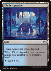 Dimir Aqueduct [Duskmourn: House of Horror Commander] | Gate City Games LLC