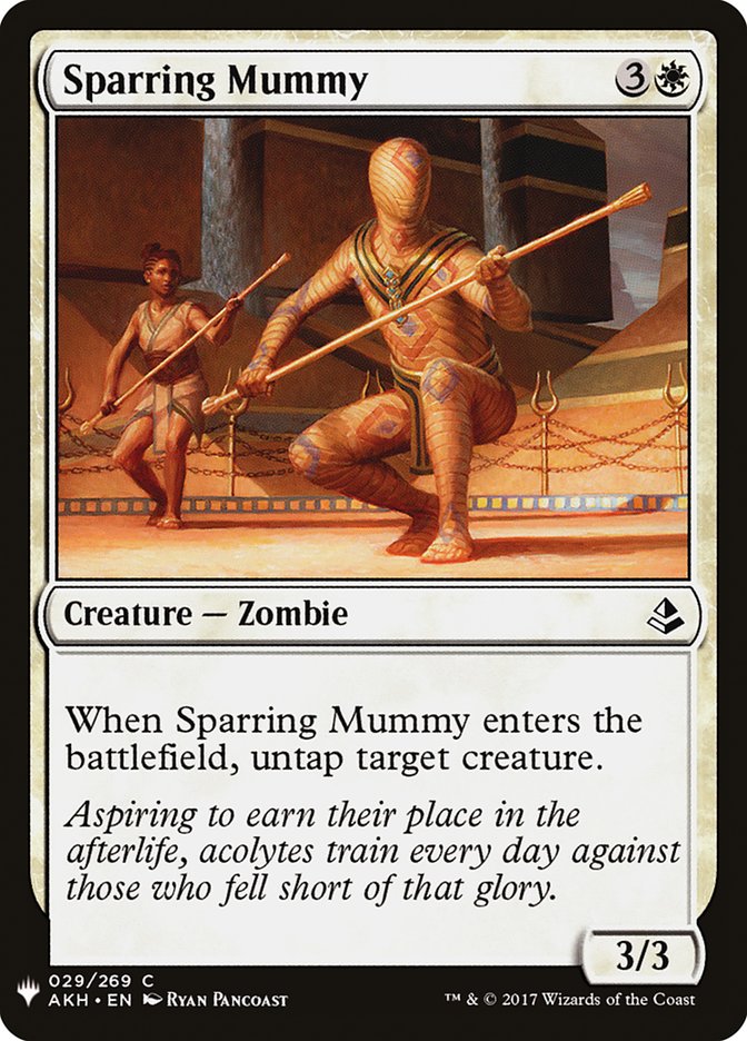 Sparring Mummy [Mystery Booster] | Gate City Games LLC