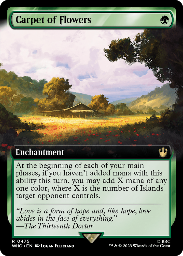 Carpet of Flowers (Extended Art) [Doctor Who] | Gate City Games LLC
