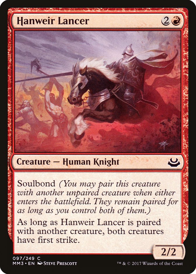 Hanweir Lancer [Modern Masters 2017] | Gate City Games LLC