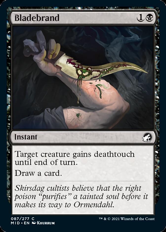 Bladebrand [Innistrad: Midnight Hunt] | Gate City Games LLC